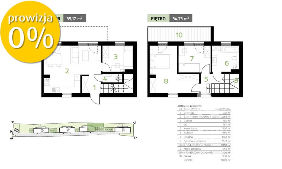 bliźniak, 4 pokoje Rzeszów, ul. Beskidzka. Zdjęcie 5