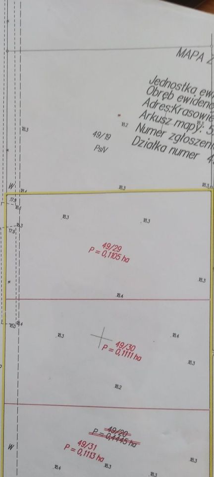 Działka budowlana Krasowiec. Zdjęcie 1