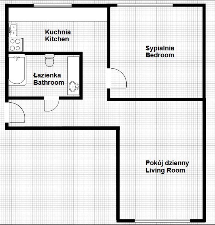 Mieszkanie 2-pokojowe Gdańsk Śródmieście, ul. Długa Grobla. Zdjęcie 17