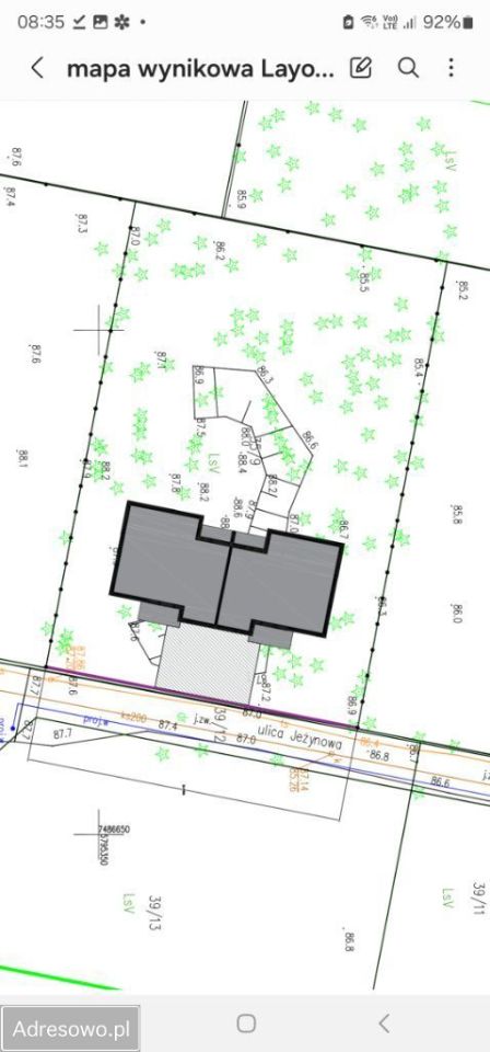 Działka budowlana Hornówek, ul. Jeżynowa. Zdjęcie 18