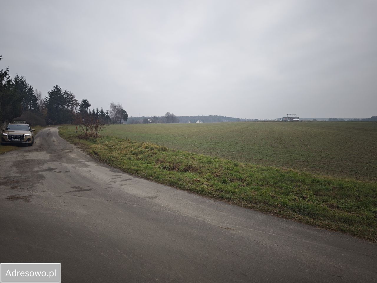 Działka inwestycyjna Grońsko