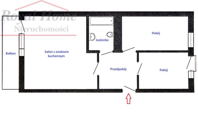 Mieszkanie 3-pokojowe Wrocław Krzyki, ul. Śliczna. Zdjęcie 13