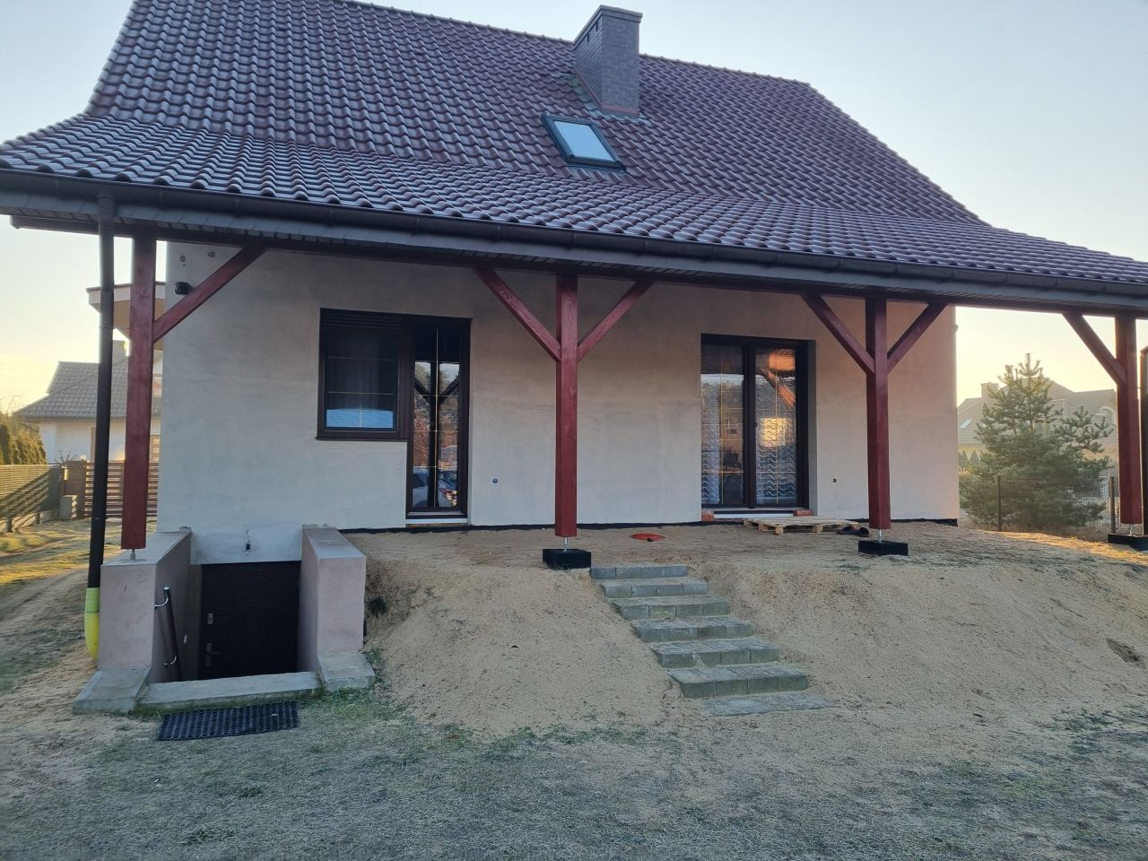 dom wolnostojący, 5 pokoi Ślesin Działki, Różopole ul. Krokusowa. Zdjęcie 24