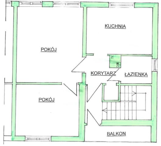 Mieszkanie 2-pokojowe Staszów, ul. 11 Listopada. Zdjęcie 1