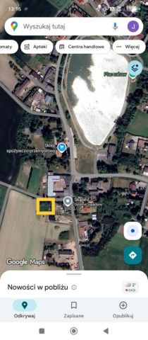 Działka budowlana Skąpe. Zdjęcie 1