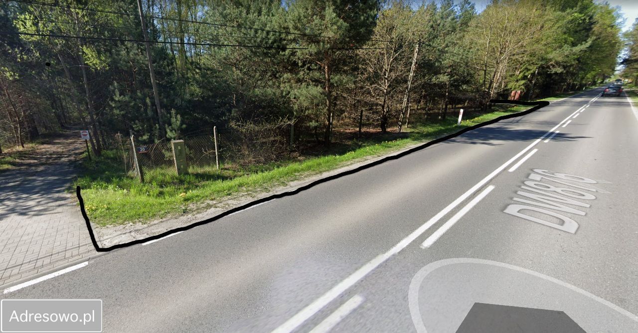 Działka budowlana Prace Duże, ul. Piaseczyńska. Zdjęcie 2