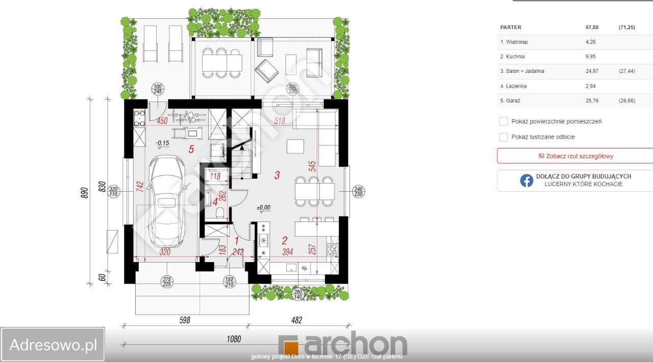 dom wolnostojący, 5 pokoi Mielec Rzochów, ul. Letniego poranka. Zdjęcie 12