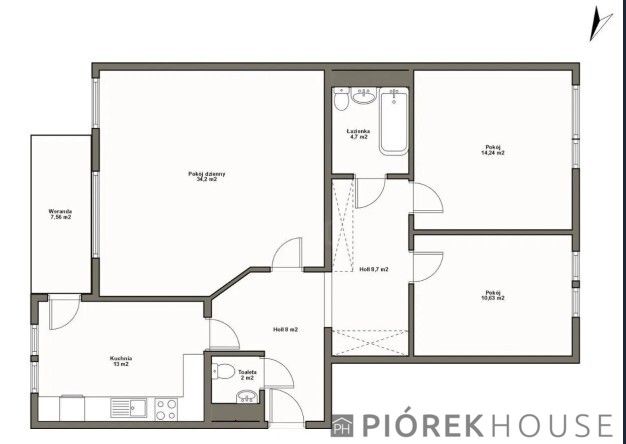 Mieszkanie 3-pokojowe Warszawa Bemowo, ul. Franciszka Kawy. Zdjęcie 9