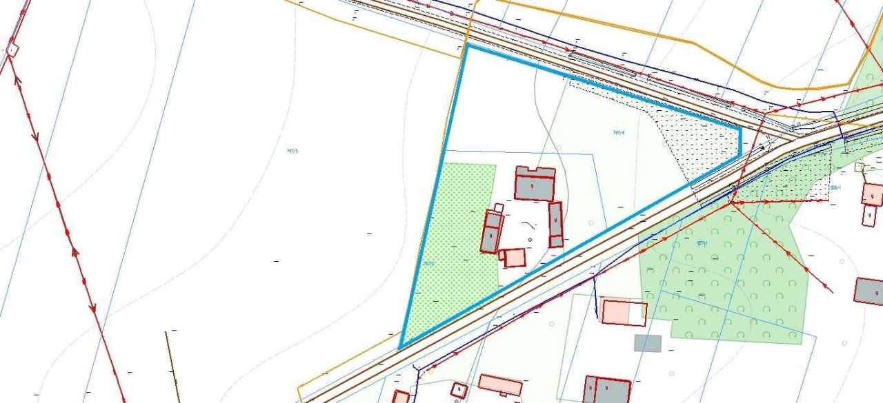 Działka rolno-budowlana Potok Wielki. Zdjęcie 2