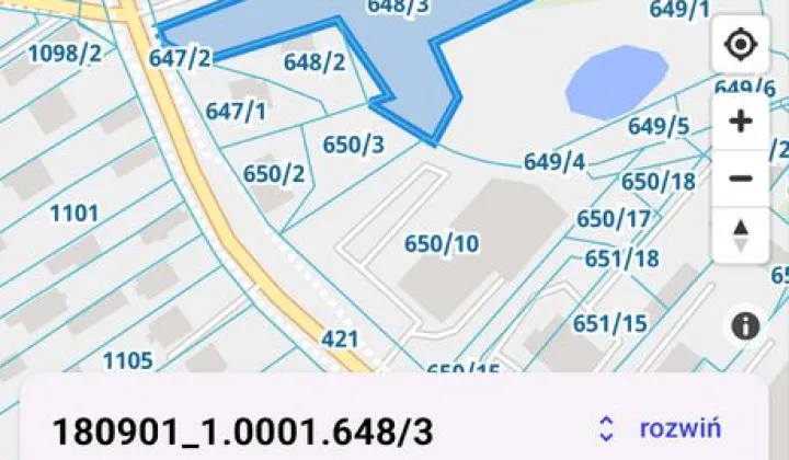 Działka inwestycyjna Lubaczów, ul. płk. Stanisława Dąbka