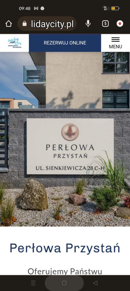 Mieszkanie 1-pokojowe Kołobrzeg, ul. Henryka Sienkiewicza