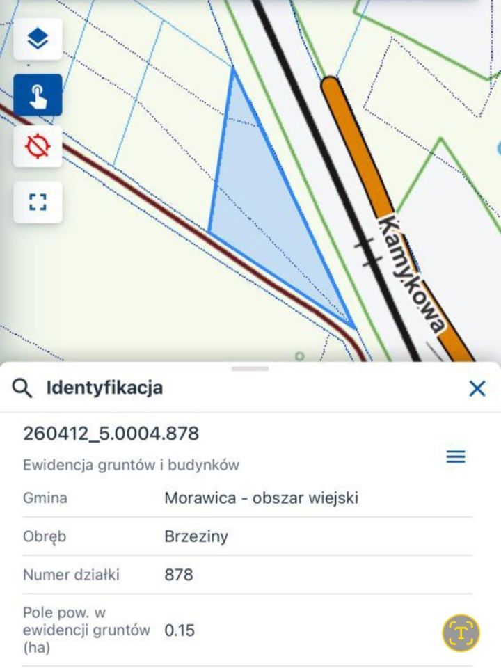 Działka budowlana Brzeziny. Zdjęcie 5