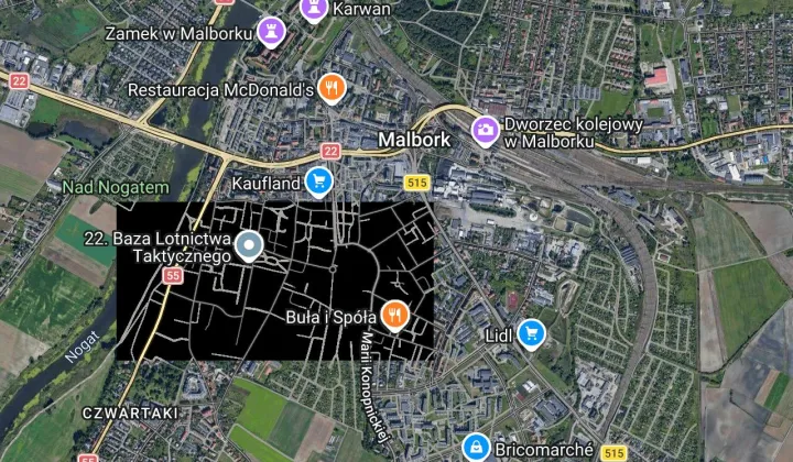 Garaż/miejsce parkingowe Malbork Centrum, ul. Władysława Stanisława Reymonta