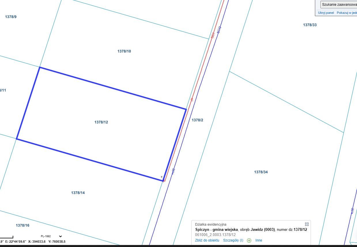 Działka budowlana Jawidz. Zdjęcie 3