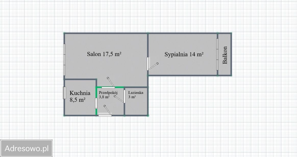Mieszkanie 2-pokojowe Tarnowskie Góry, ul. Tadeusza Kościuszki. Zdjęcie 13