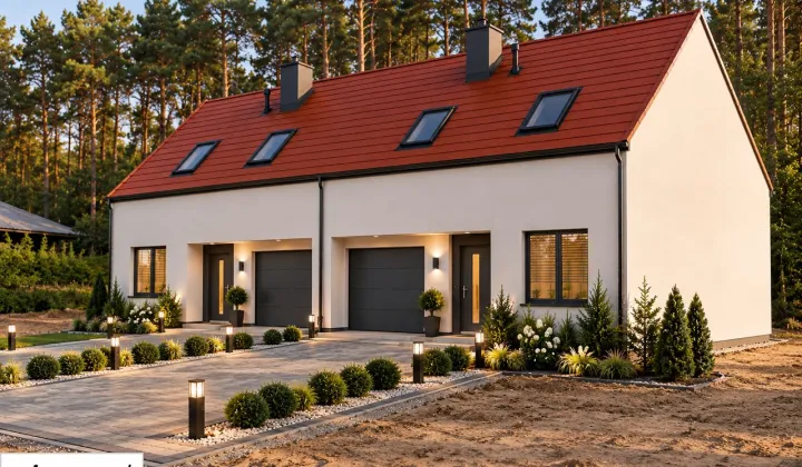bliźniak, 4 pokoje Dąbrowa