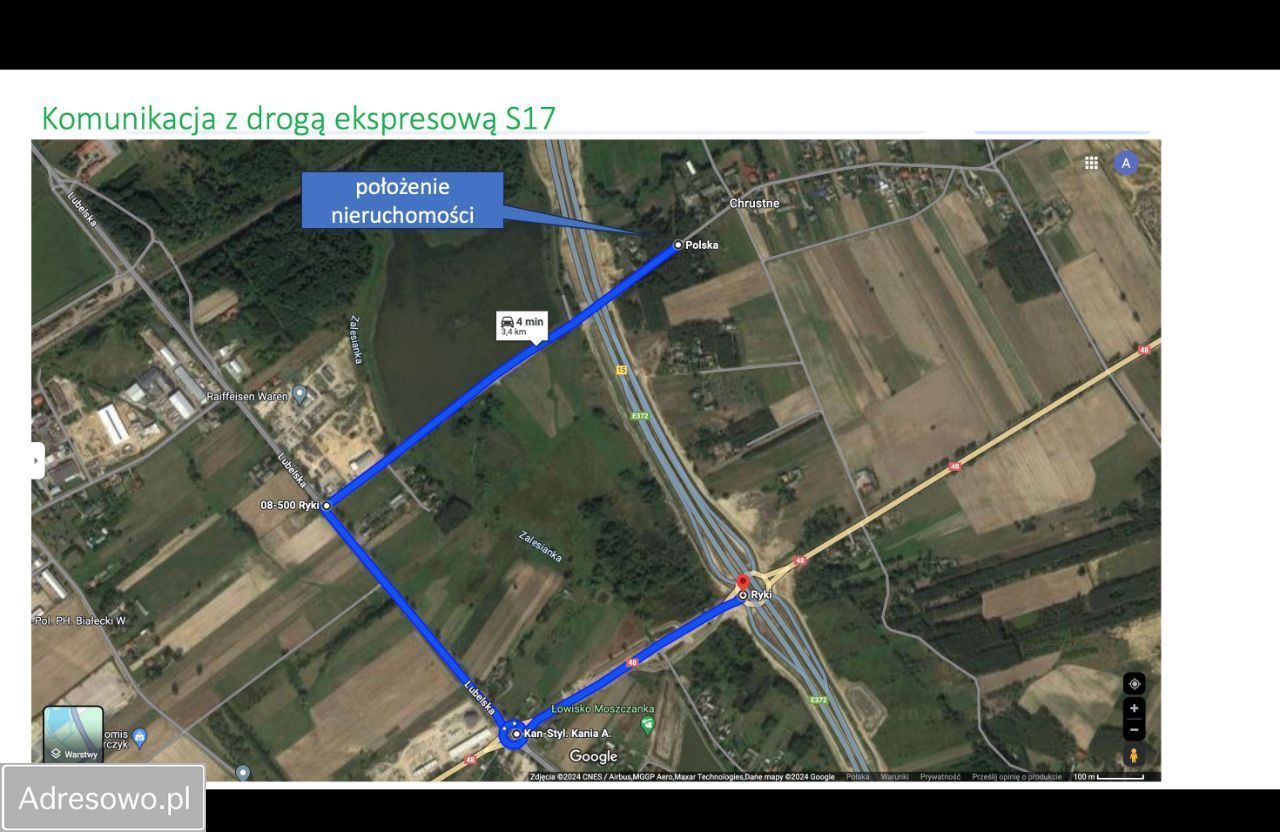 Działka budowlana Chrustne. Zdjęcie 4