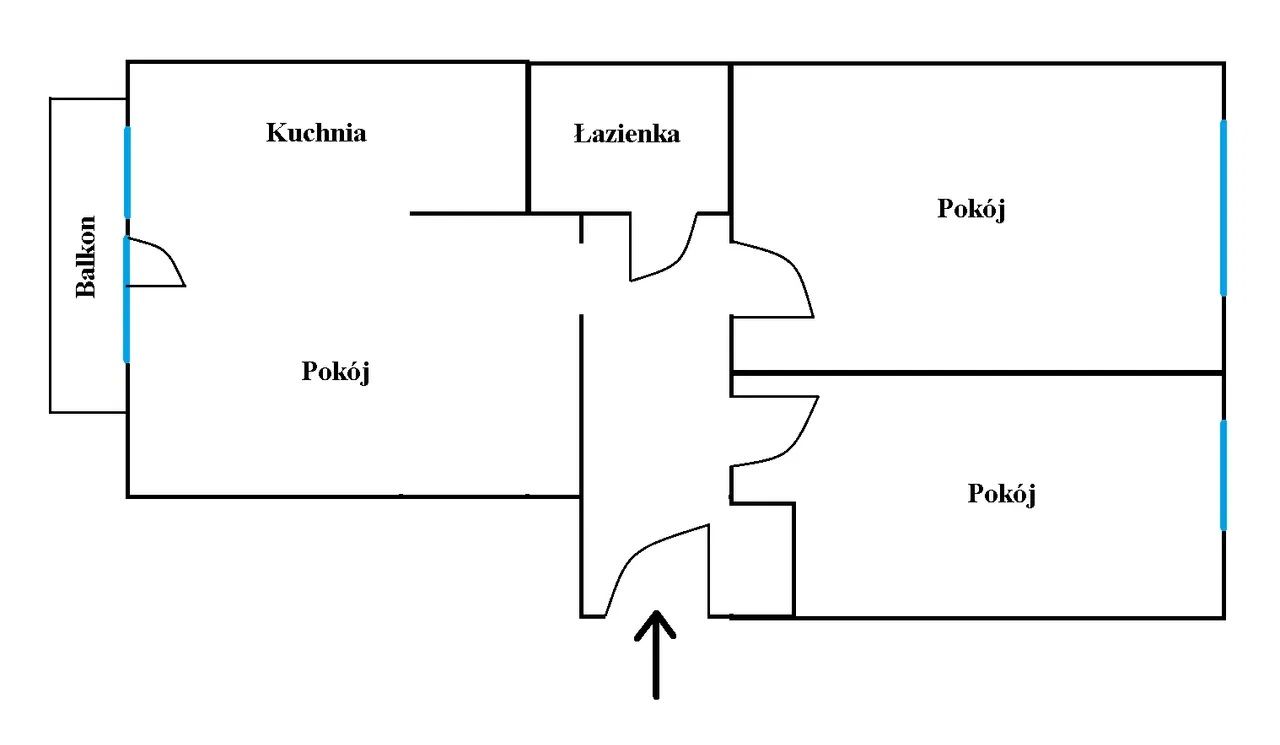 Mieszkanie 3-pokojowe Lublin LSM, ul. Wajdeloty. Zdjęcie 8