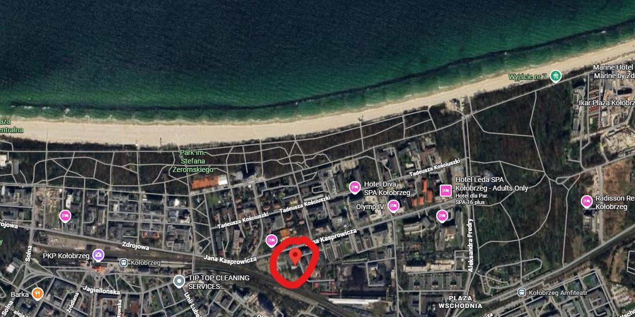 Mieszkanie 2-pokojowe Kołobrzeg, ul. Jana Kasprowicza. Zdjęcie 2