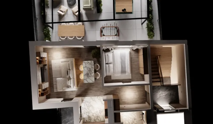 Mieszkanie 2-pokojowe Warszawa Praga-Południe, ul. Ludwika Kickiego