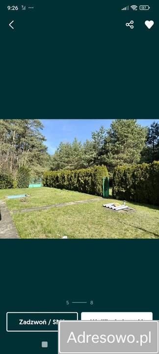 Działka rekreacyjna Borowa. Zdjęcie 12