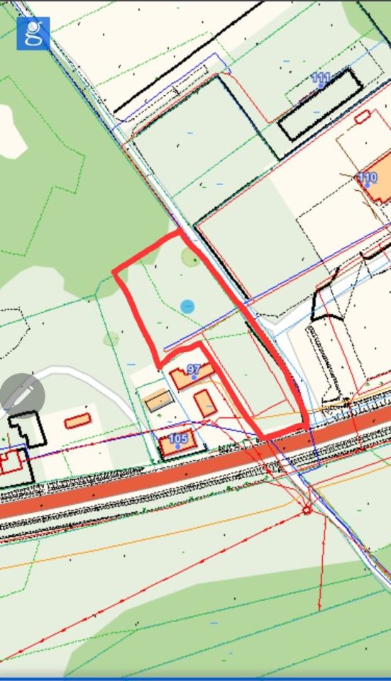 Działka budowlana Lutol Suchy. Zdjęcie 5