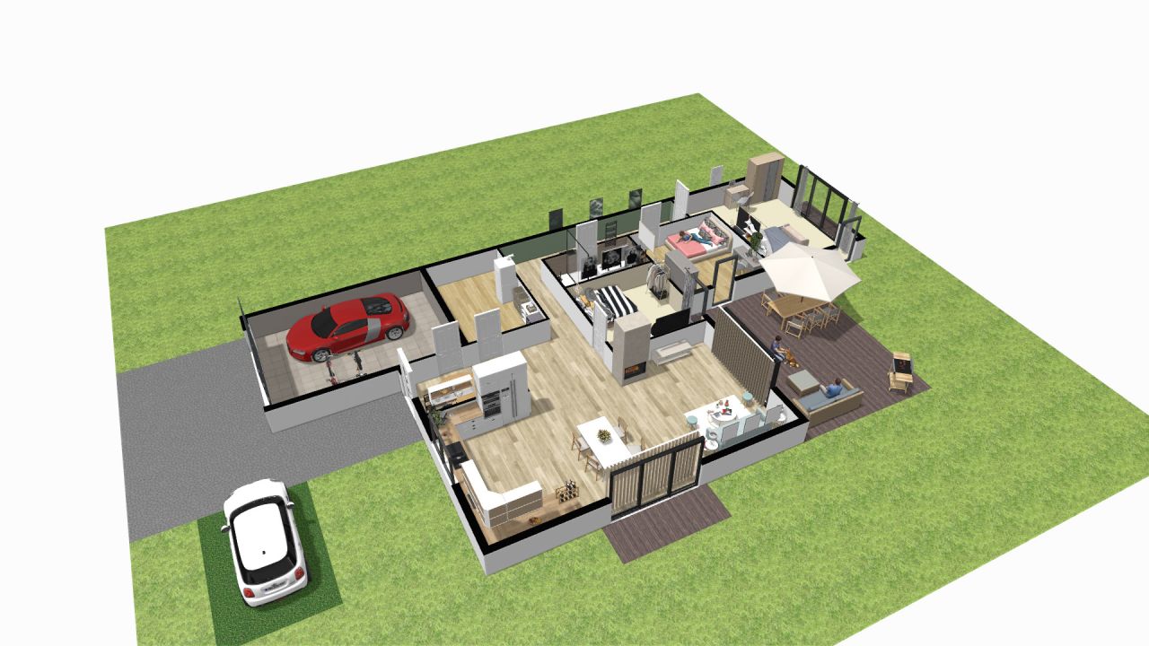 bliźniak, 4 pokoje Chwałkówko. Zdjęcie 26