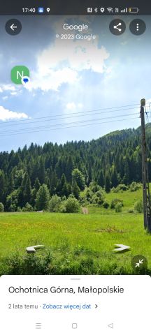 Działka budowlana Ochotnica Górna Ustrzyk, os. Ustrzyk. Zdjęcie 1