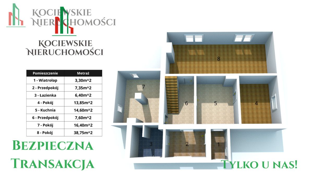 dom wolnostojący, 4 pokoje Krakówek. Zdjęcie 25