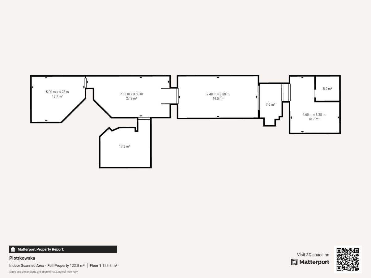 Mieszkanie 4-pokojowe Łódź Śródmieście, ul. Piotrkowska. Zdjęcie 17