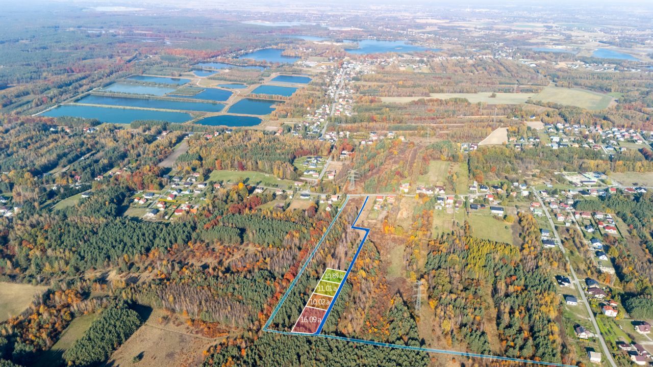 Działka budowlana Wierzchosławice Szujec