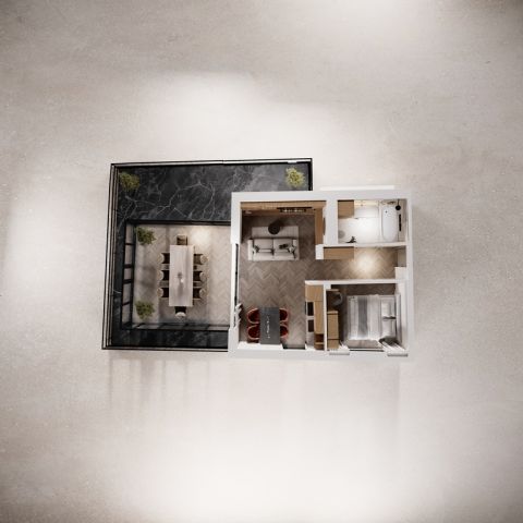 Mieszkanie 2-pokojowe Warszawa Praga-Południe, ul. Ludwika Kickiego. Zdjęcie 7