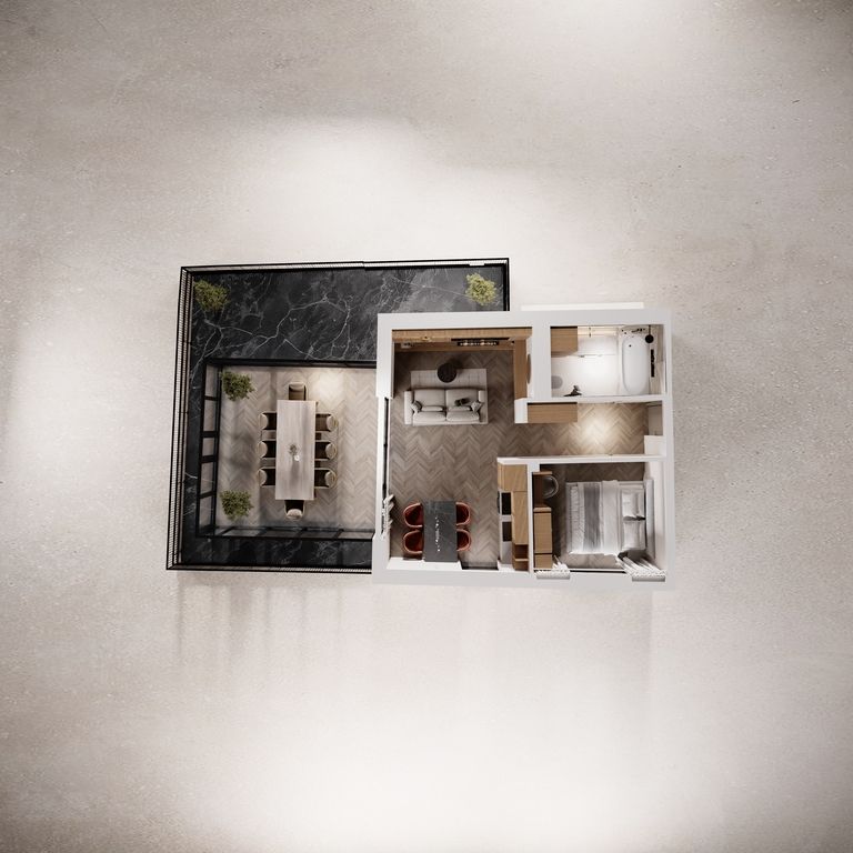 Mieszkanie 2-pokojowe Warszawa Praga-Południe, ul. Ludwika Kickiego. Zdjęcie 7