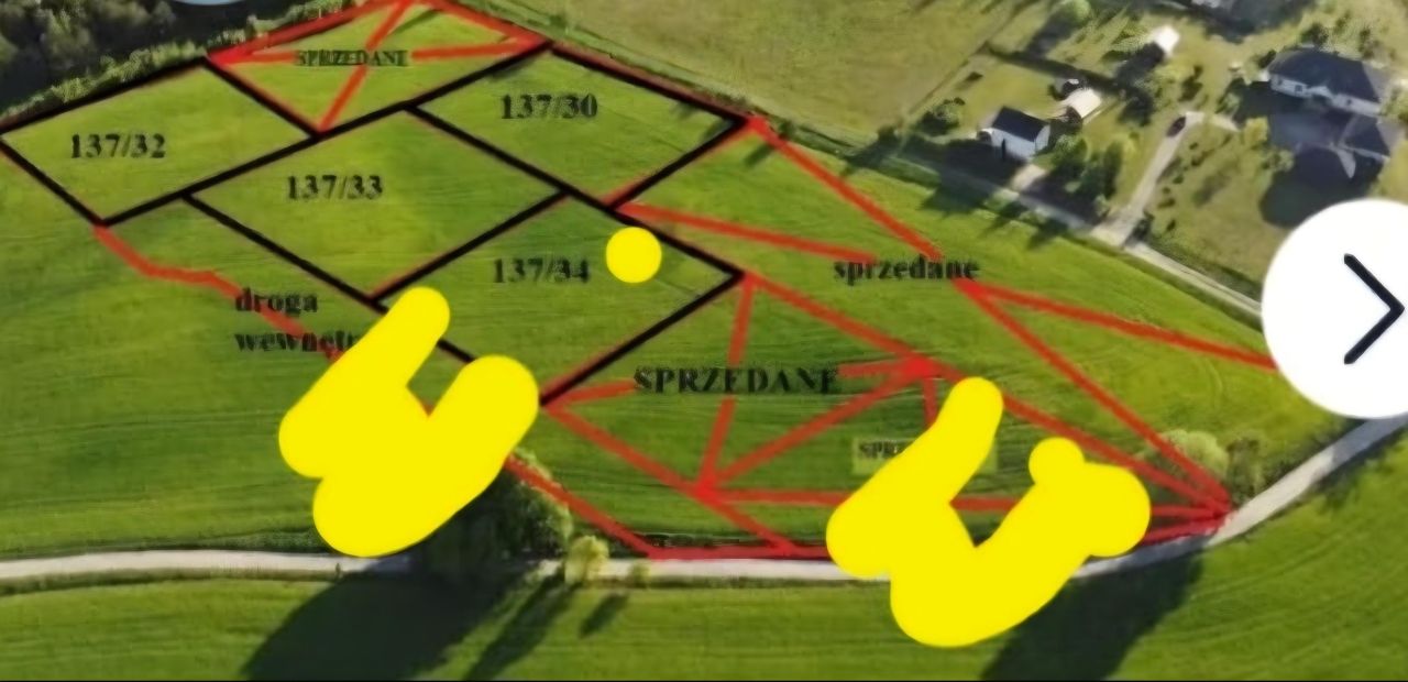 Działka budowlana Nowa Karczma Horniki Górne, Horniki Górne. Zdjęcie 3