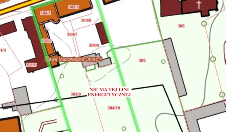 Działka inwestycyjna Rawa Mazowiecka, ul. Warszawska