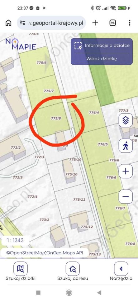 Działka budowlana Urzędów. Zdjęcie 2