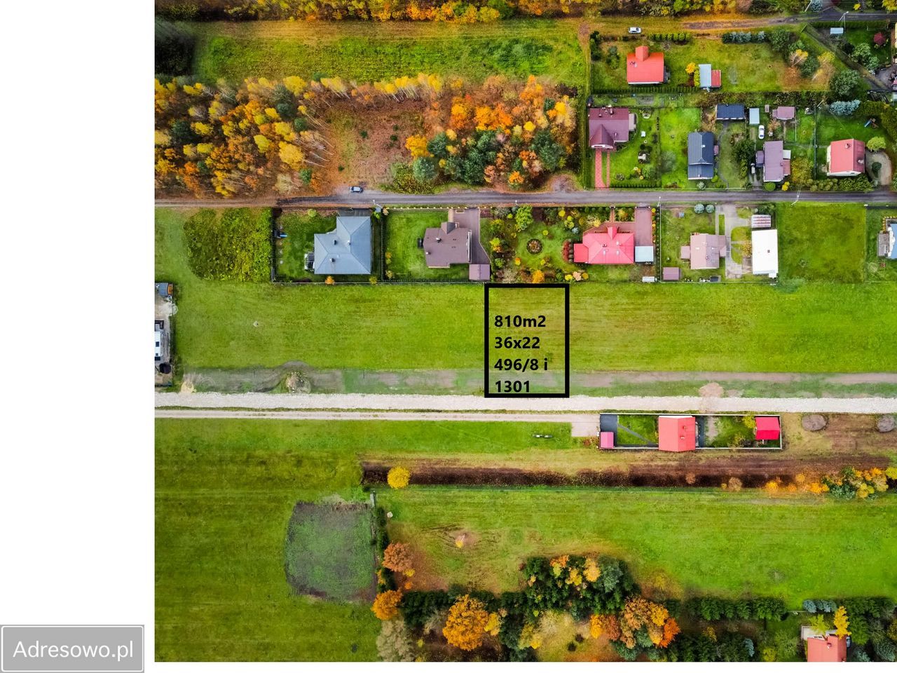 Działka budowlana Ostrówek, ul. Parkowa. Zdjęcie 11