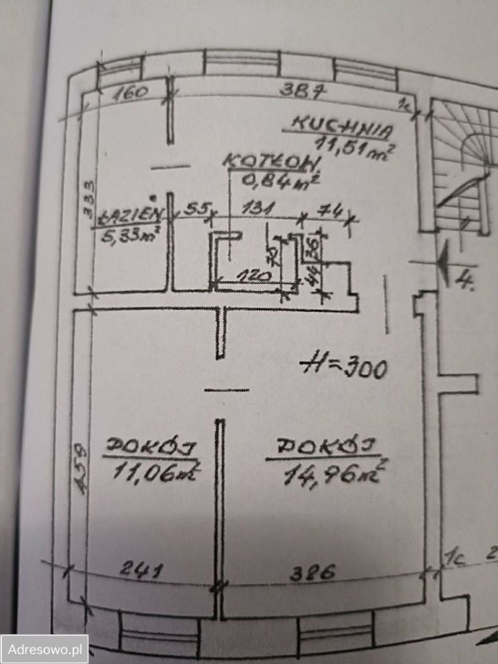 Mieszkanie 2-pokojowe Ośno Lubuskie, ul. Plac Wolności. Zdjęcie 6