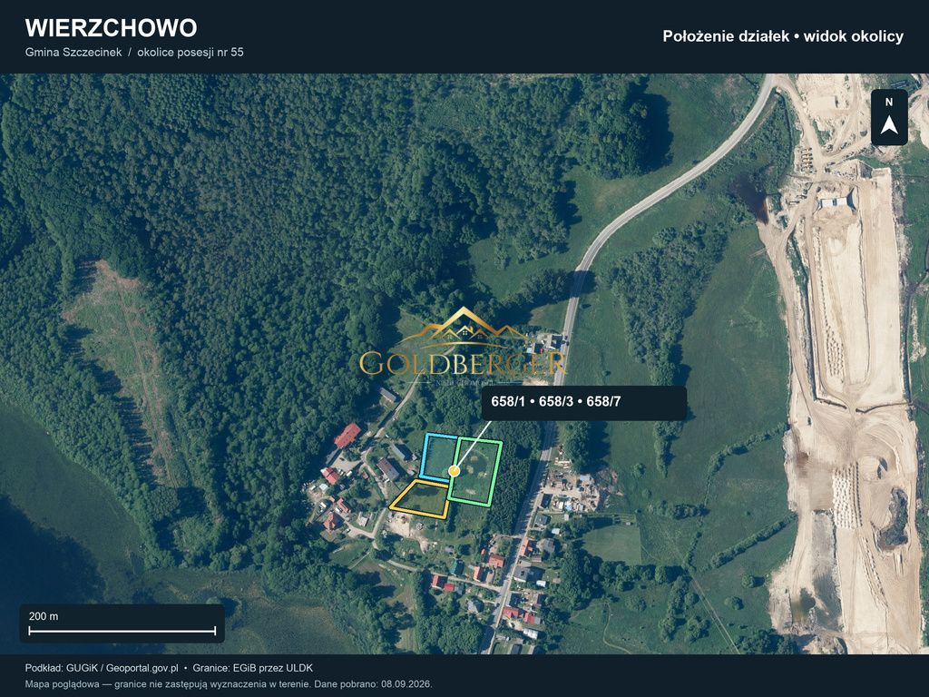 Działka Wierzchowo. Zdjęcie 4