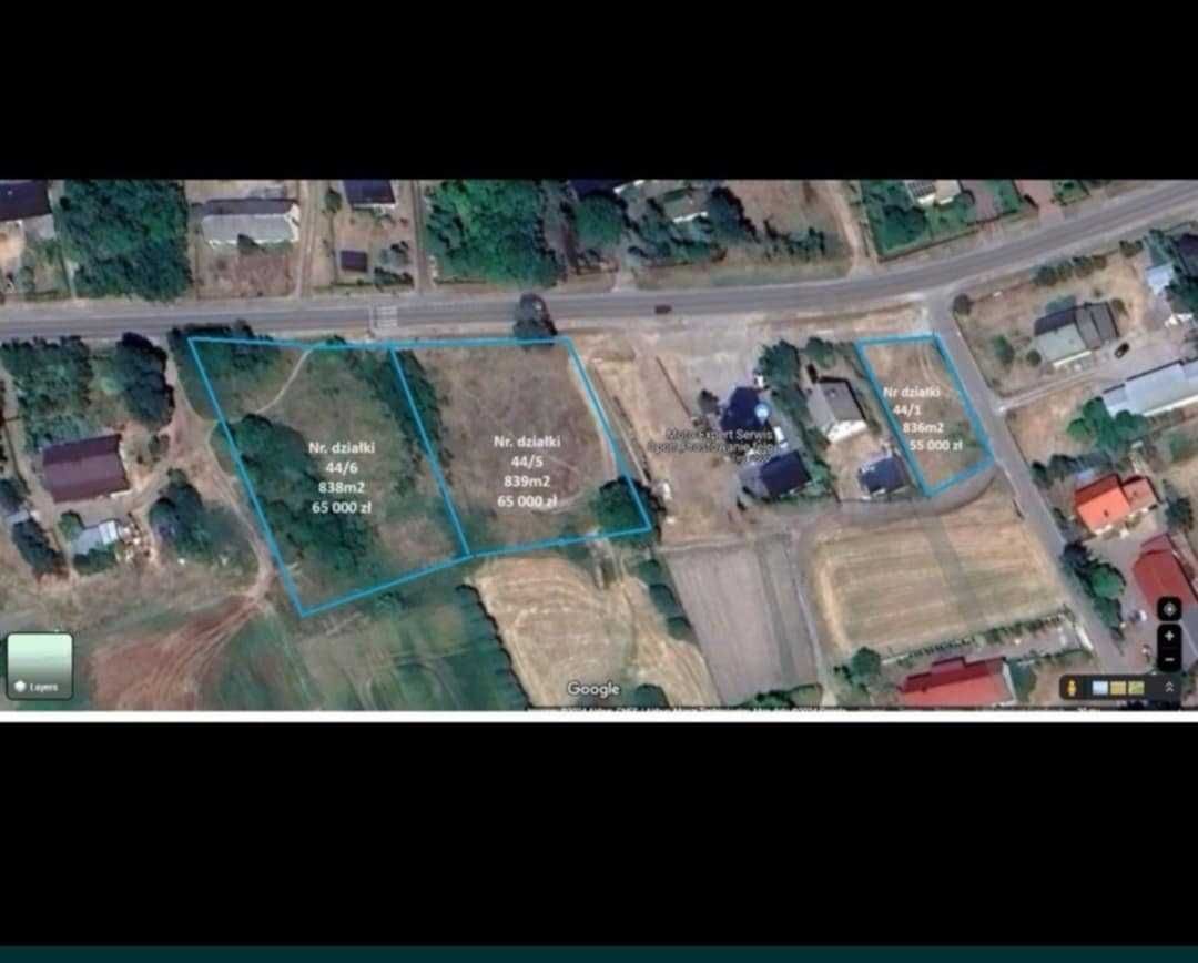 Działka budowlana Górne Wymiary. Zdjęcie 2