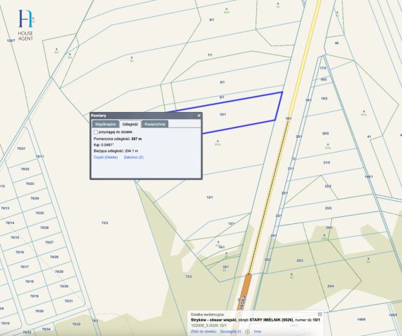 Działka inwestycyjna Stary Imielnik. Zdjęcie 6