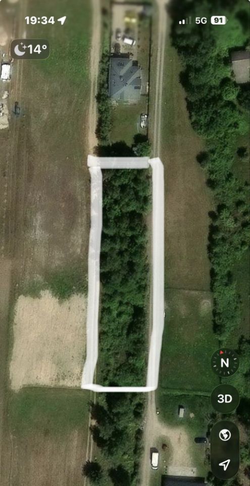 Działka budowlana Maków Nowy, ul. Błękitna. Zdjęcie 4
