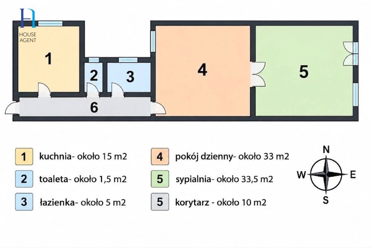 Mieszkanie 2-pokojowe Łódź Śródmieście, ul. Polskiej Organizacji Wojskowej. Zdjęcie 10