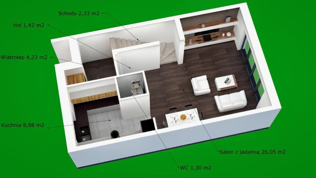 dom szeregowy, 5 pokoi Kobyłka Mareta. Zdjęcie 3