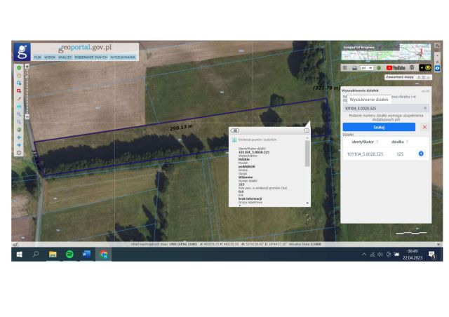 Działka rolno-budowlana Wilamów. Zdjęcie 2