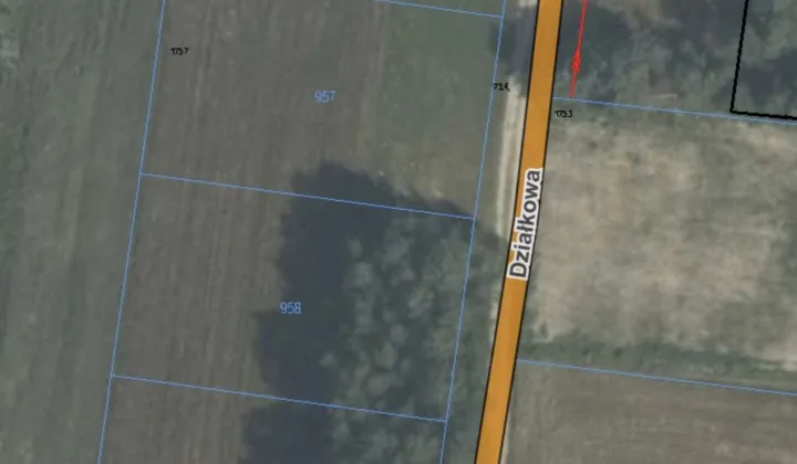 Działka budowlana Małęczyn, ul. Działkowa