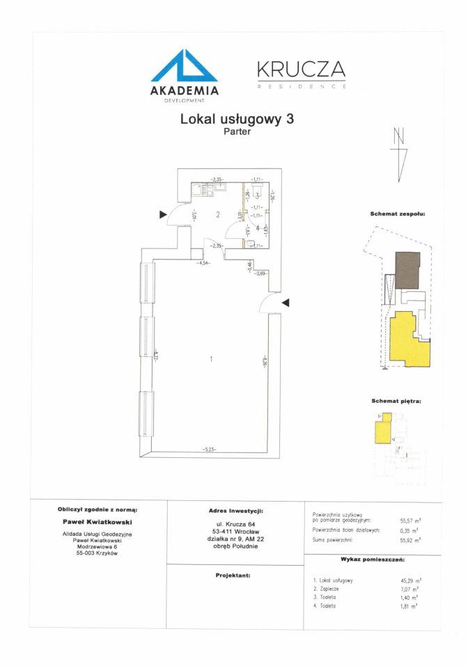 Biuro Wrocław Krzyki, ul. Krucza. Zdjęcie 1