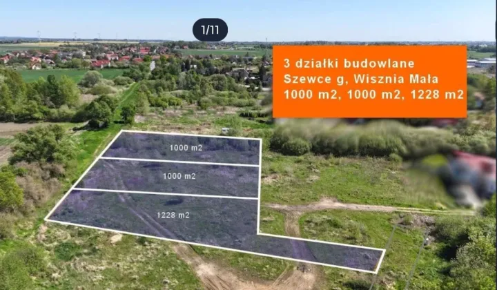 Działka budowlana Szewce, ul. Polna