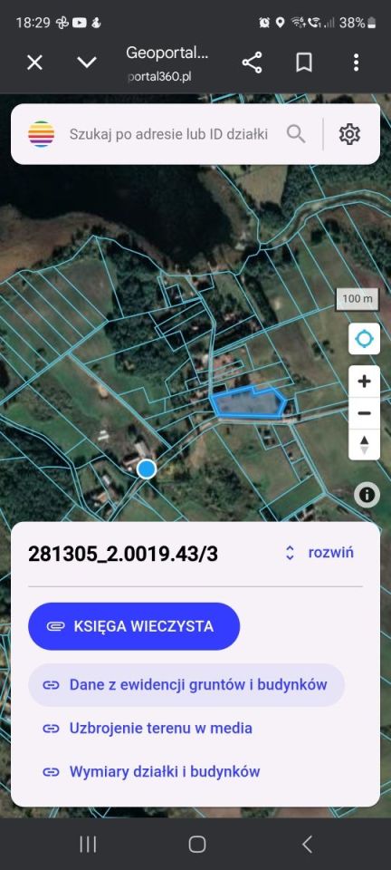 Działka rolna Rogojny. Zdjęcie 3