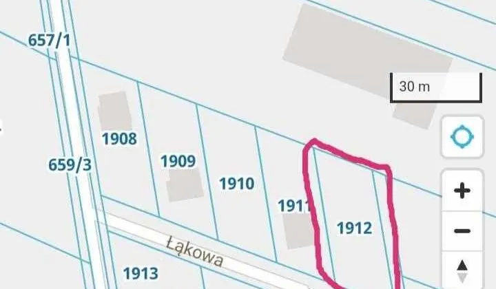 Działka budowlana Szreńsk, ul. Łąkowa